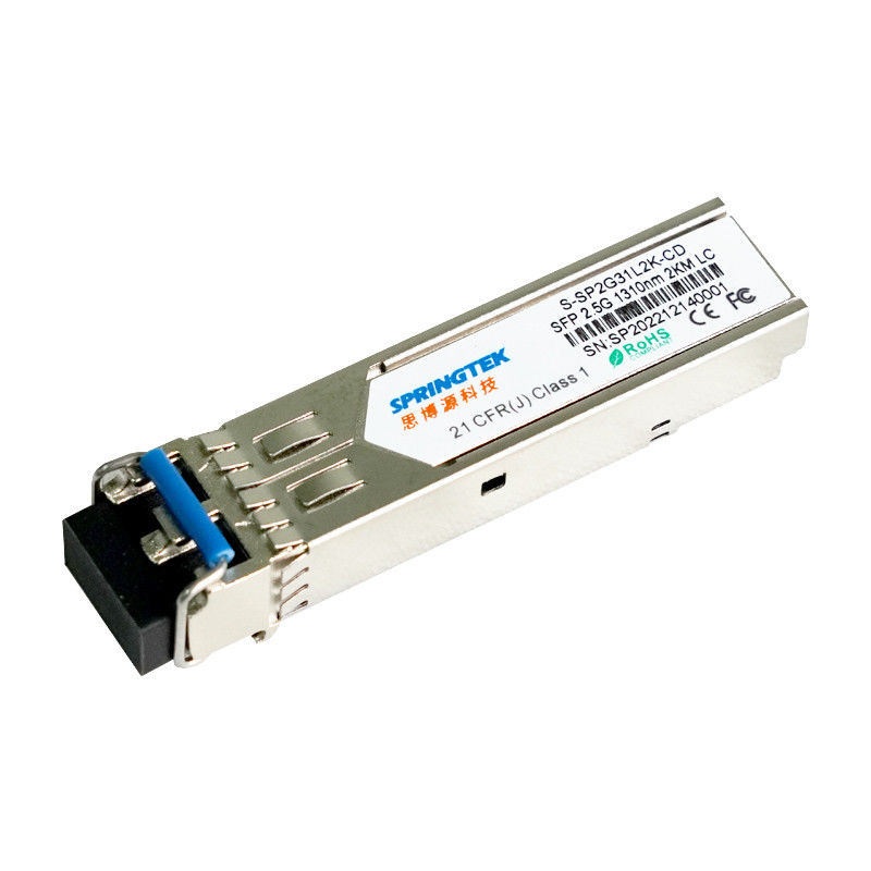 SFP 2km Compatibele de Zendontvangerswdm LC 2.5G 1310nm van Cisco met Optische de Zendontvangersmodule van DDM
