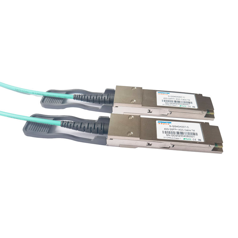 Actieve Optische Kabel 7M Compatible Arista Alcatel Avaya Nokia van 40G QSFP+To QSFP+ AOC