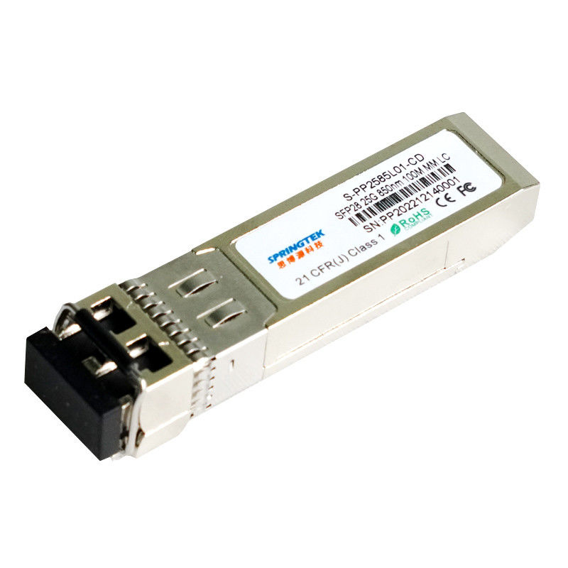 SR 100m van brokaat Compatibel 25G SFP28 Zendontvangers Multi Multi de Wijzezendontvanger van de Wijzevezel LC MMF