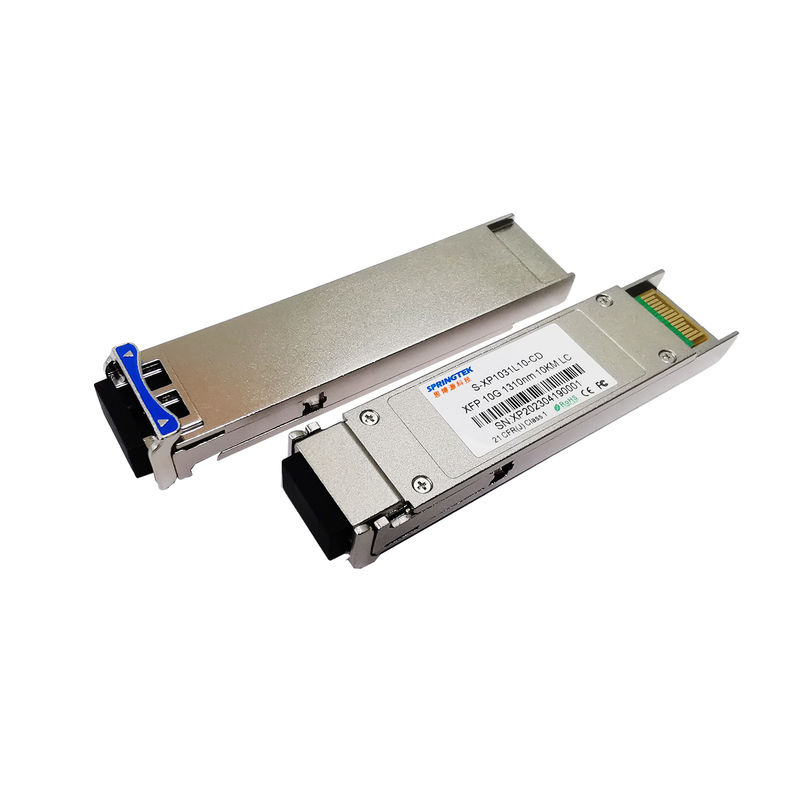 10GBASE-LR/LW oc-192/stm-64 de Optische Zendontvangers 1310nm 10km van DOM Module 10G XFP LR voor Dell